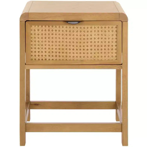 Alexander 1 Drawer Nightstand - Natural - SEI