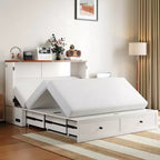 Letto a scomparsa/a ribalta con contenitore, modello Full/Queen, SENZA MATERASSO