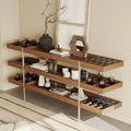 Luck Live Mid-Century Modern 78.74 Multi-functional Storage Rack For Living Room & Dining Room, Suitable For Wines, Books & Decorations.