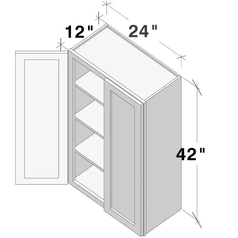 Pensile da cucina L24x P12x A42
