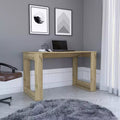 GDFStudio Aurora Industrial Wooden Writing Computer Desk