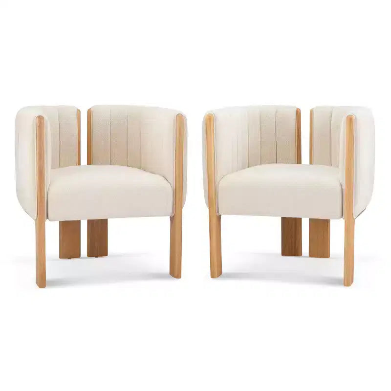 Sedie da pranzo moderne ed eleganti per cucina e sala da pranzo, sedia da pranzo piccola imbottita in Bouclé
