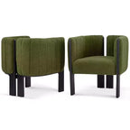 Sedie da pranzo moderne ed eleganti per cucina e sala da pranzo, sedia da pranzo piccola imbottita in Bouclé