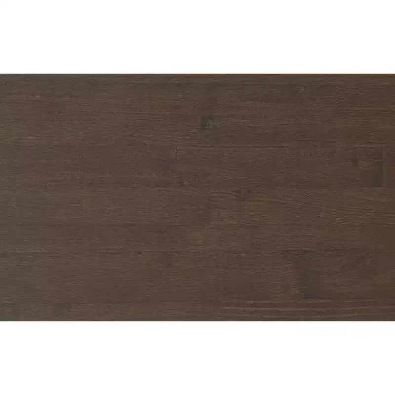 Libreria industriale a ripiani aperti, in legno massello e metallo, di 168 x 76 cm, rettangolare, stile moderno di metà secolo, color noce